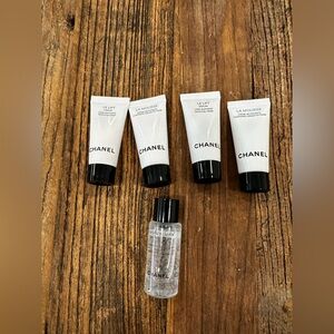 CHANEL White & Black Mini Skincare Set